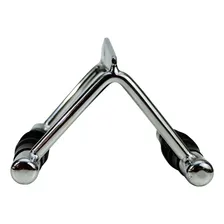 Puxador Triangulo Cromado Emborrachado Md5053 Cromado Foto mini  2