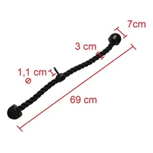 Puxador Triceps Corda Profissional Wct Fitness Foto mini 2