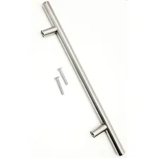 Puxador Tubular Haste Aço Inox 96mm Gavetas Portas 06 Peças Foto mini 4