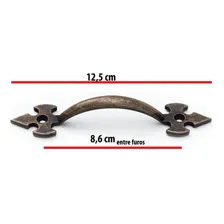 Puxadores Moveis De Gaveta Porta Puxador Armario Kit 12 Pçs Foto mini 3