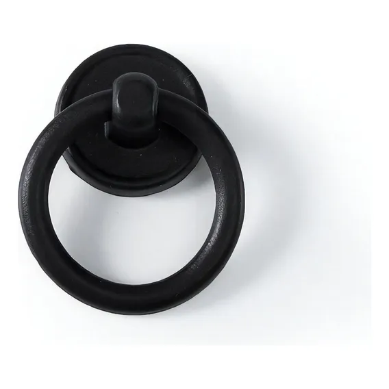 Puxadores Moveis Puxador Armario Puxador De Gaveta Kit 4pçs Cor Preto Foto 1