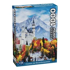 Puzzle 1000 Peças Castelo De Neuschwanstein Grow Foto mini 1