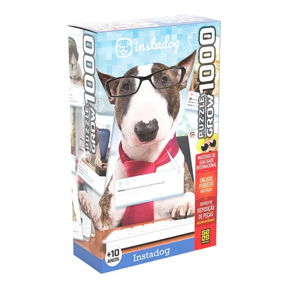 Puzzle 1000 Peças Instadog Grow Foto 1