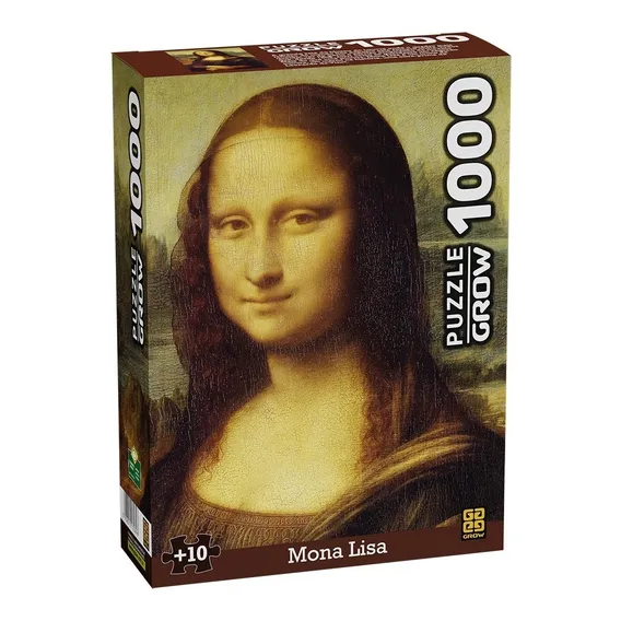 Puzzle 1000 Peças Monalisa Grow Foto 1
