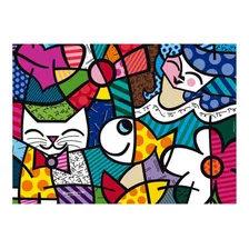 Puzzle 1000 Peças Romero Britto Happy Grow Foto mini  2