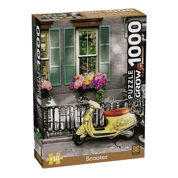 Puzzle 1000 Peças Scooter Grow Foto 1