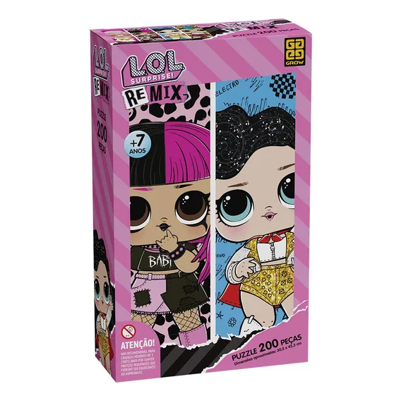 Puzzle 200 Peças Lol Grow Foto 1