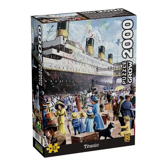 Puzzle 2000 Peças Titanic Grow Foto 1