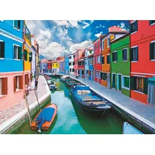 Puzzle 500 Peças Canal De Burano Grow Foto mini 3