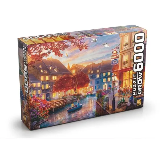 Puzzle Quebra-Cabeça Com 6000 Peças Le Petit Café Grow Foto 1