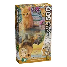 Puzzle / Quebra-cabeça Grow 500 Adoráveis Felinos 04568 Foto mini 1