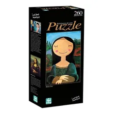 Puzzle Quebra Cabeça Infantil Monalisa Arte 260 Peças - Nig Foto mini  2