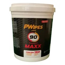 Pwipes 90 Maxx Lenço Umedecido Desengraxante Balde 150un Foto mini 1