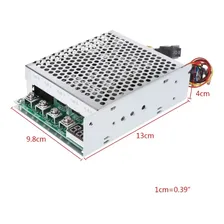 Pwm Controle Velocidade De Motor Dc 100a Max 12v A 55v Foto mini 4