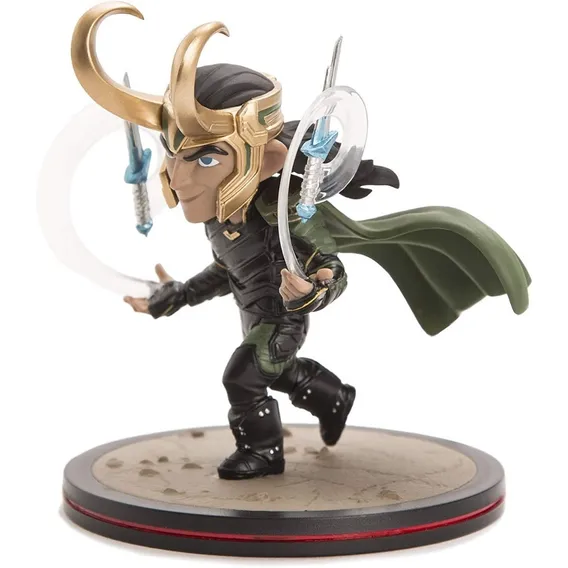 Q-fig Marvel Thor Ragnarok - Loki - Diorama! Foto 1