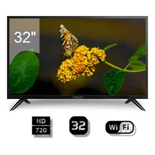 Q-Touch QN3223 Android TV com tela Smart TV D-LED preta Foto mini 2