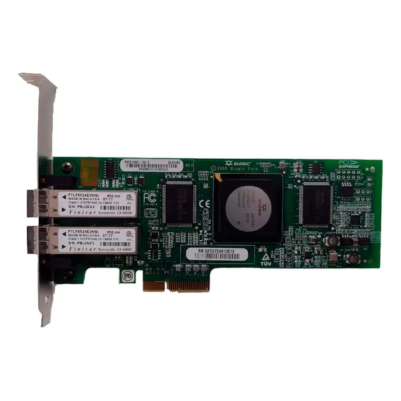 Qlogic Hba Fibre Channel 4gbps 2 Portas Qle2462 Px2510401-05 Foto 1