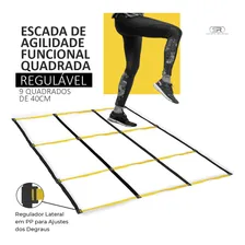 Quadrado De Agilidade / Escada Funcional Regulável 3x3 Foto mini 2