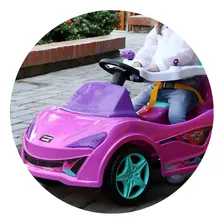 Quadriciclo Carrinho Passeio Pedal Infantil 30kg Mc Laram Cor Rosa Foto mini 4