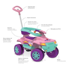 Quadriciclo Passeio Superquad Brinquedos Bandeirante Rosa Foto mini 2