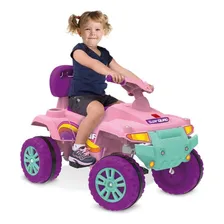 Quadriciclo Passeio Superquad Brinquedos Bandeirante Rosa Foto mini 4