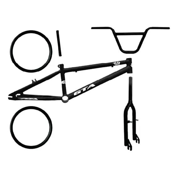 Quadro 20 Bmx Gta Flip Preto Foto 1