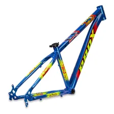 Quadro 26 Freeride Wheeling Pro-x Mandrake Pump Track Grau Cor Azul Tamanho Del Quadro 13 Foto mini  2