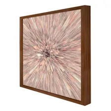 Quadro 50cm X 50cm Flor Explosão Abstrata Tropical Bcwt Foto mini 4