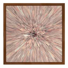 Quadro 50cm X 50cm Flor Explosão Abstrata Tropical Bcwt Foto mini 1