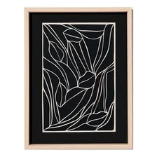 Quadro Abstrato Em Mdf Peça 3 Mart 42x32cm Foto mini 1
