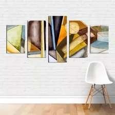 Quadro Abstrato Em Tela Canvas Decorativo Sala Foto mini 3
