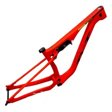 Quadro Aro 29 Tyt Carbon Full Suspensão Tras C/ Trava Guidão Cor Vermelho Tamanho Del Quadro 17 Foto  mini 1