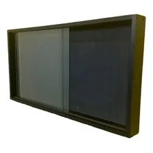 Quadro Avisos 86x45 Porta Vidro Condomínio Portaria Shopping Foto  mini 1