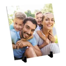Quadro Azulejo Cerâmica Presente FamÃlia Retrato Em Azulejo Personalizado 20x20 Top Foto mini 1
