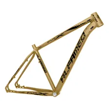 Quadro Bicicleta Aro 29 Alfameq Afx Bike Mtb Cor Dourado Brilhante Tamanho Del Quadro 19 Foto mini 1