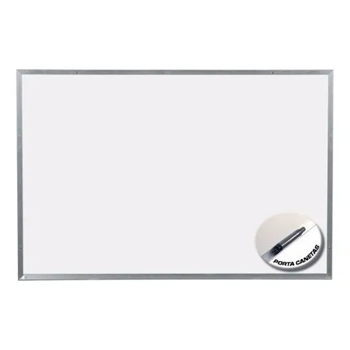Quadro Branco Com Moldura 75 X 90 Cm Pra Escolas Escritorios Foto 1