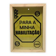 Quadro Cofre Madeira Vidro Decoração - Vários Modelos Foto mini  3