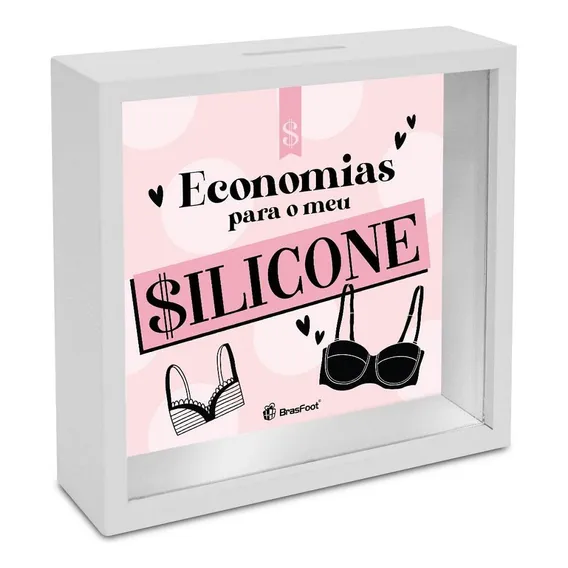 Quadro Cofre - Meu Silicone Foto 1
