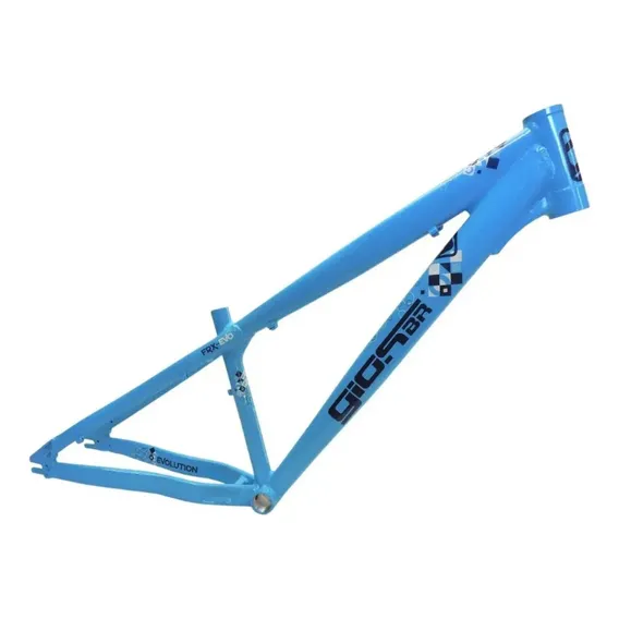 Quadro de bicicleta downhill Gios FRX-Evo azul-celeste tamanho 13,5 Foto 1