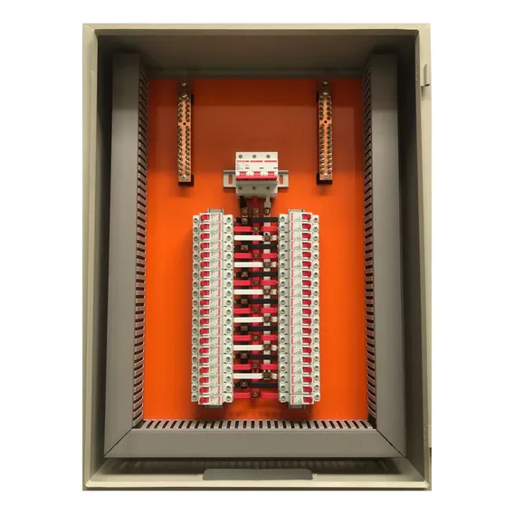 Quadro de Distribuição Zathura Trifásico 44 Polos 100A Foto 1