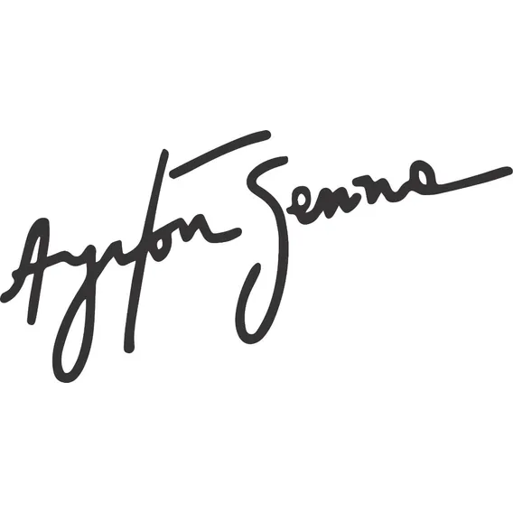 Quadro Decorativo Ayrton Senna Assinatura Mdf 6mm Preto Foto 1
