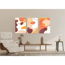 Quadro Decorativo Botanico Colorido Abstrato Sala Varanda Foto mini 3