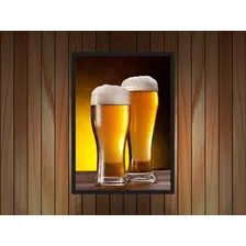 Quadro Decorativo Cerveja Bebidas Gourmet Bar Churrasco G01 Foto mini 4