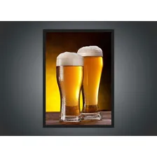 Quadro Decorativo Cerveja Bebidas Gourmet Bar Churrasco G01 Foto mini  2
