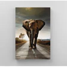 Quadro Decorativo Elefante Indiano 60x90cm Foto mini 1