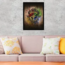 Quadro Decorativo Harry Potter Hogwarts 34x23cm Foto mini 1