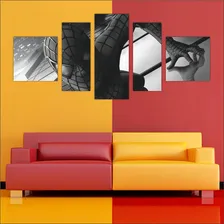 Quadro Decorativo Homem Aranha Preto E Branco Vingadores Gg Foto mini 3