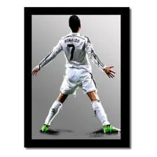Quadro Decorativo Jogador Cristiano Ronaldo Futebol 1 Peça Foto mini 1