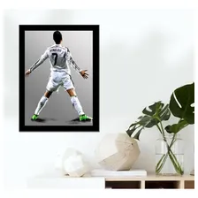 Quadro Decorativo Jogador Cristiano Ronaldo Futebol 1 Peça Foto mini 2