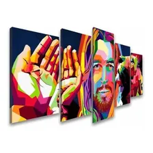 Quadro decorativo Olph Decor Decorativo quadro decorativo sala jesus cristo leão tribo judá fé x 2cm - mdf Foto mini 1